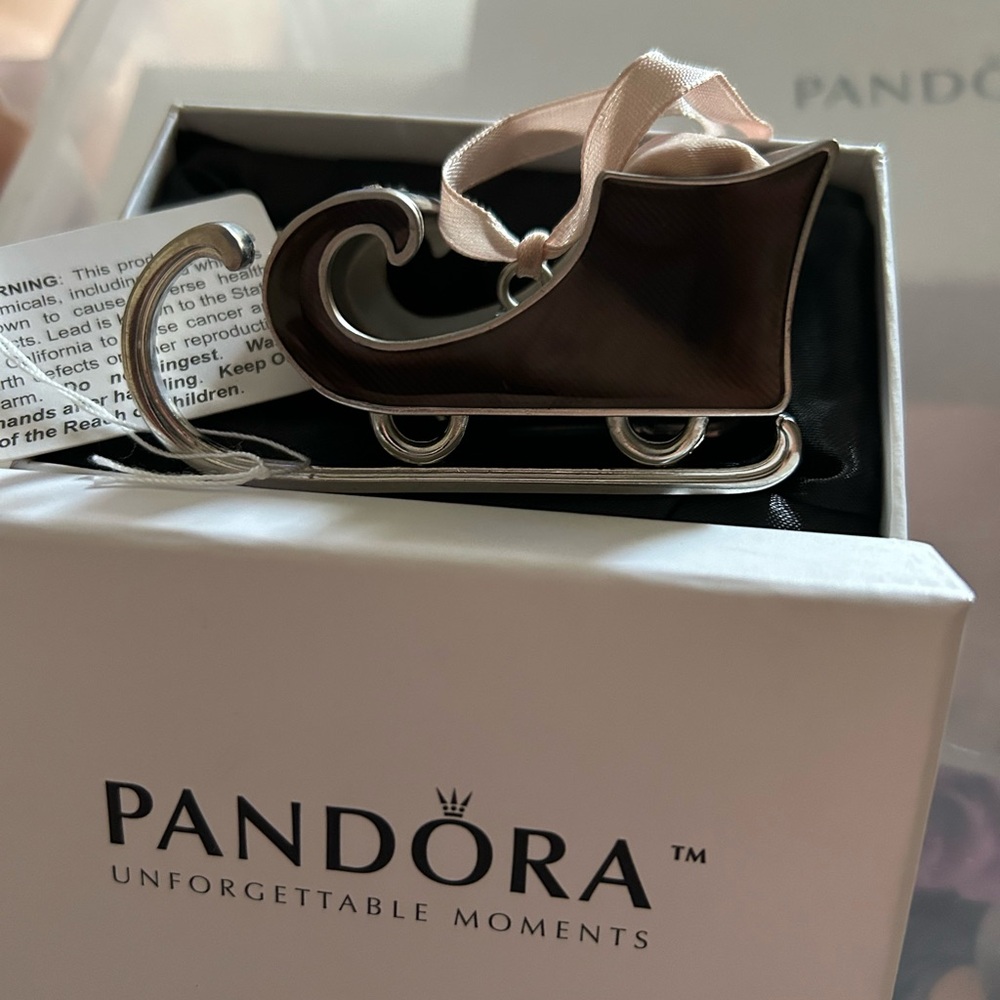 Pandora 2010 Holiday Ornament Sled